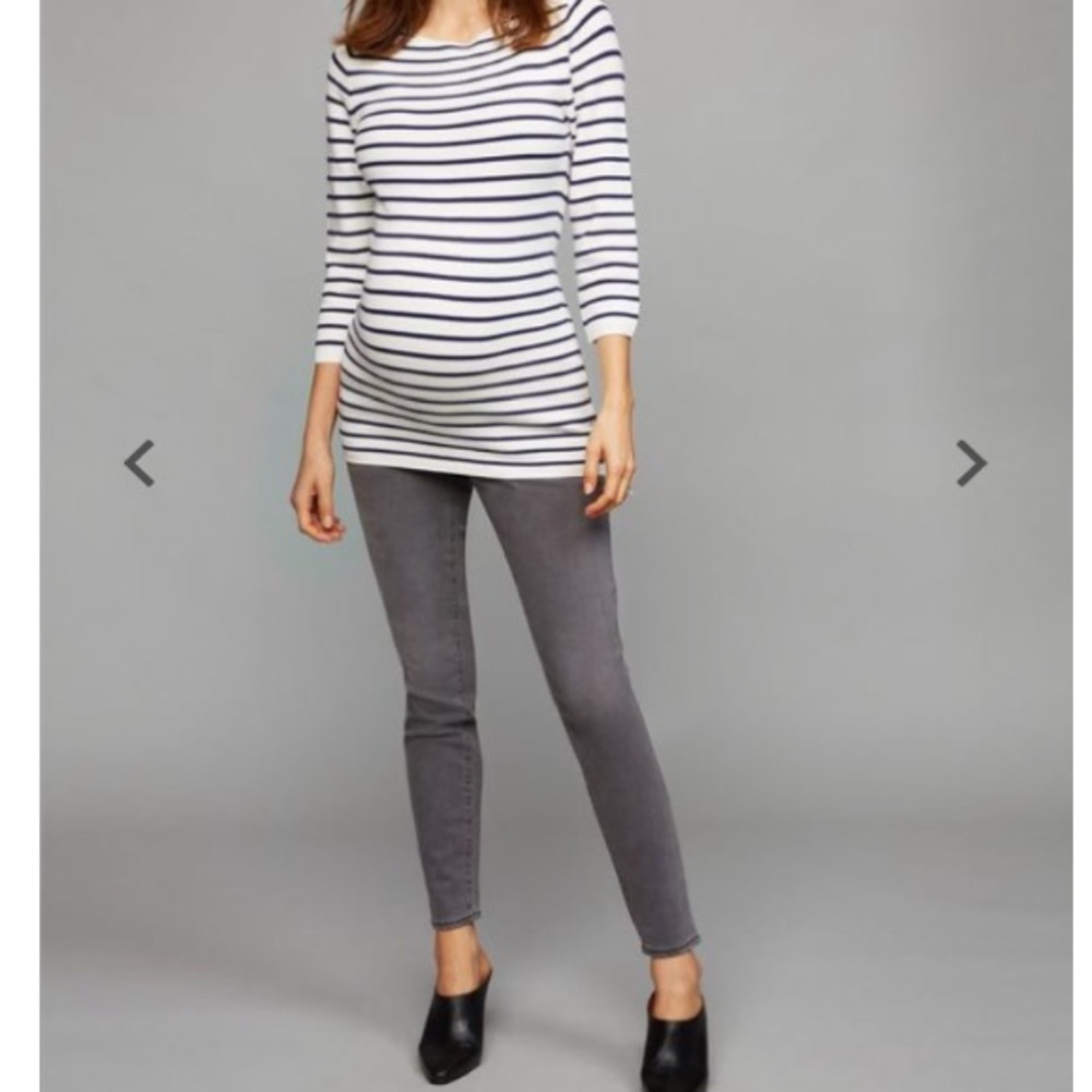 Luxe Essential Gray Skinny Jeans